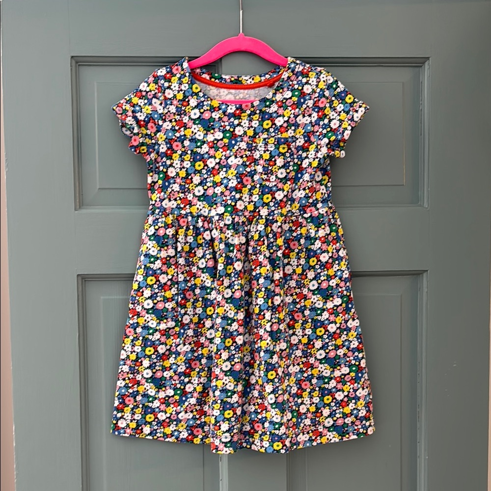 Mini Boden Floral Dress Size 5-6